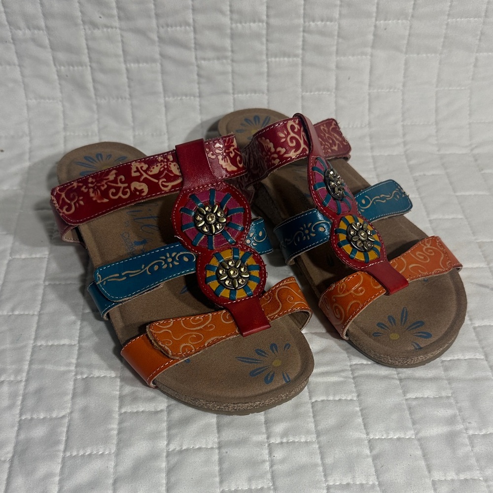 Elite By Corkys Bora Colorful Women’s Sandals 6